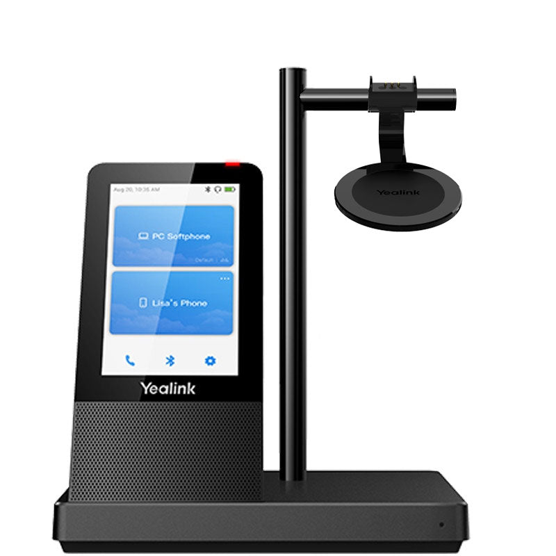 Yealink WHB660 Replacement DECT 6.0 Wireless Base with Touch Screen for WH66 MS and UC Headsets Yealink WHB660 Replacement DECT 6.0 Wireless Base with Touch Screen for WH66 MS and UC Headsets